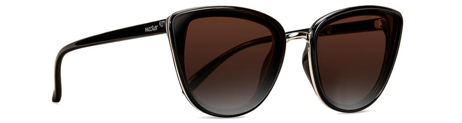 Baeside Black Frame Amber Gradient Lens