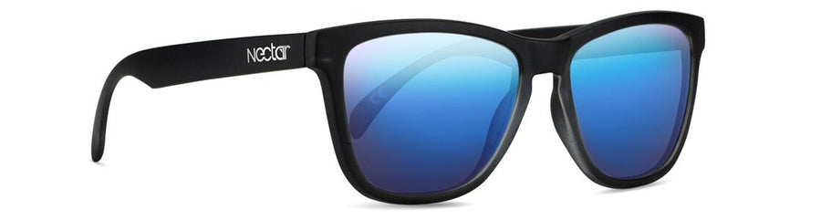 Crux Black Frame Blue Lens